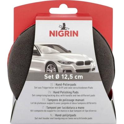 NIGRIN 753527:Hand-Polierpad-Set 1St.