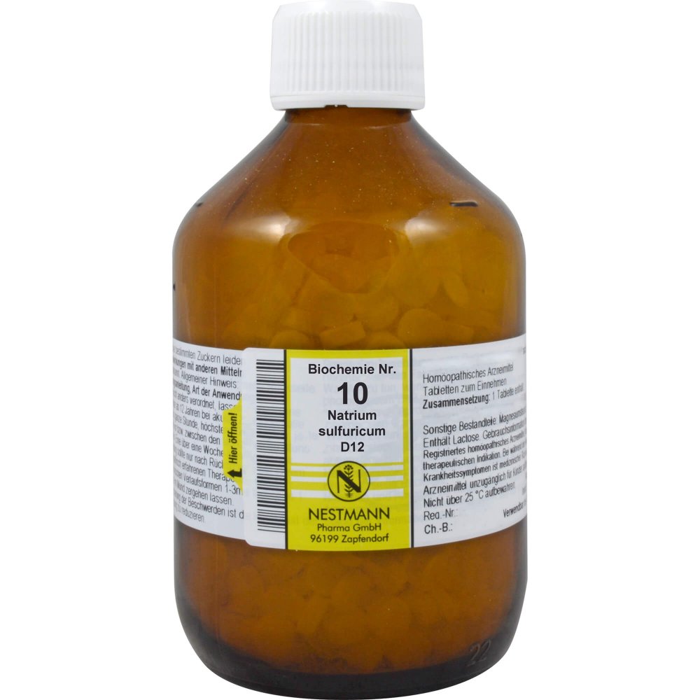 NESTMANN Pharma GmbH Biochemie 10 Natrium sulfuricum D12 Tabletten 04130828