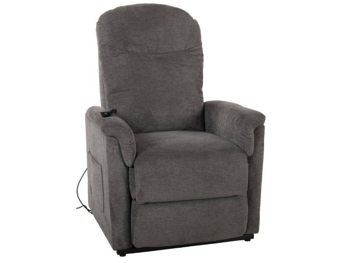 Duo Collection TV-Sessel Pylos, Aufstehhilfe, Relaxfunktion, kieselgrau - 77x85x95cm (BxHxT)