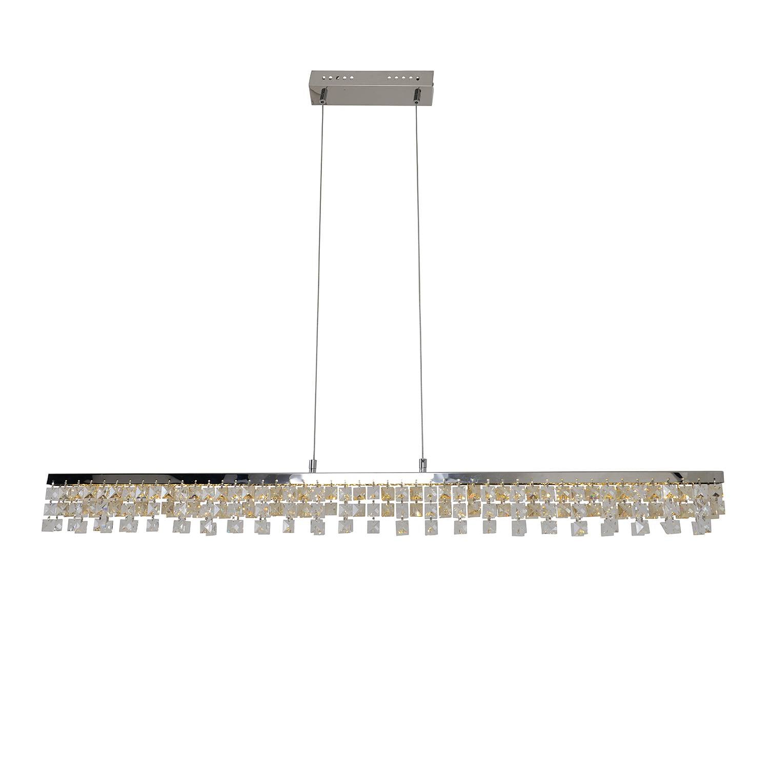 home24 LED-plafondlamp zilver metaal diameter: 80 cm