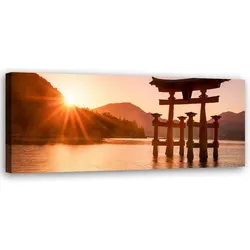WANDBILD japanische landschaft