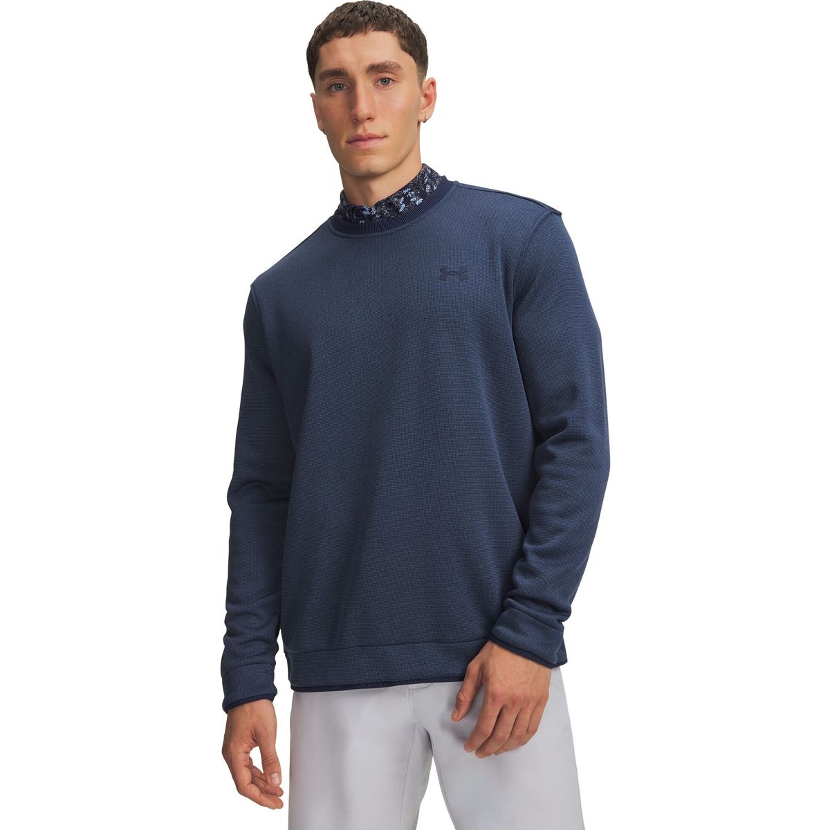 Under Armour M Sweater Fleece Crew blue academy (408) M 6003723-408-MD