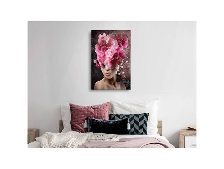 Tableau déco Spring Awakening Lin Rose foncé 60 x 90cm