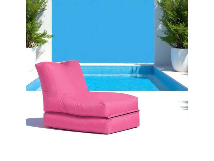 Chilienne de jardin dépliable en tissu imperméable ARTA - Rose