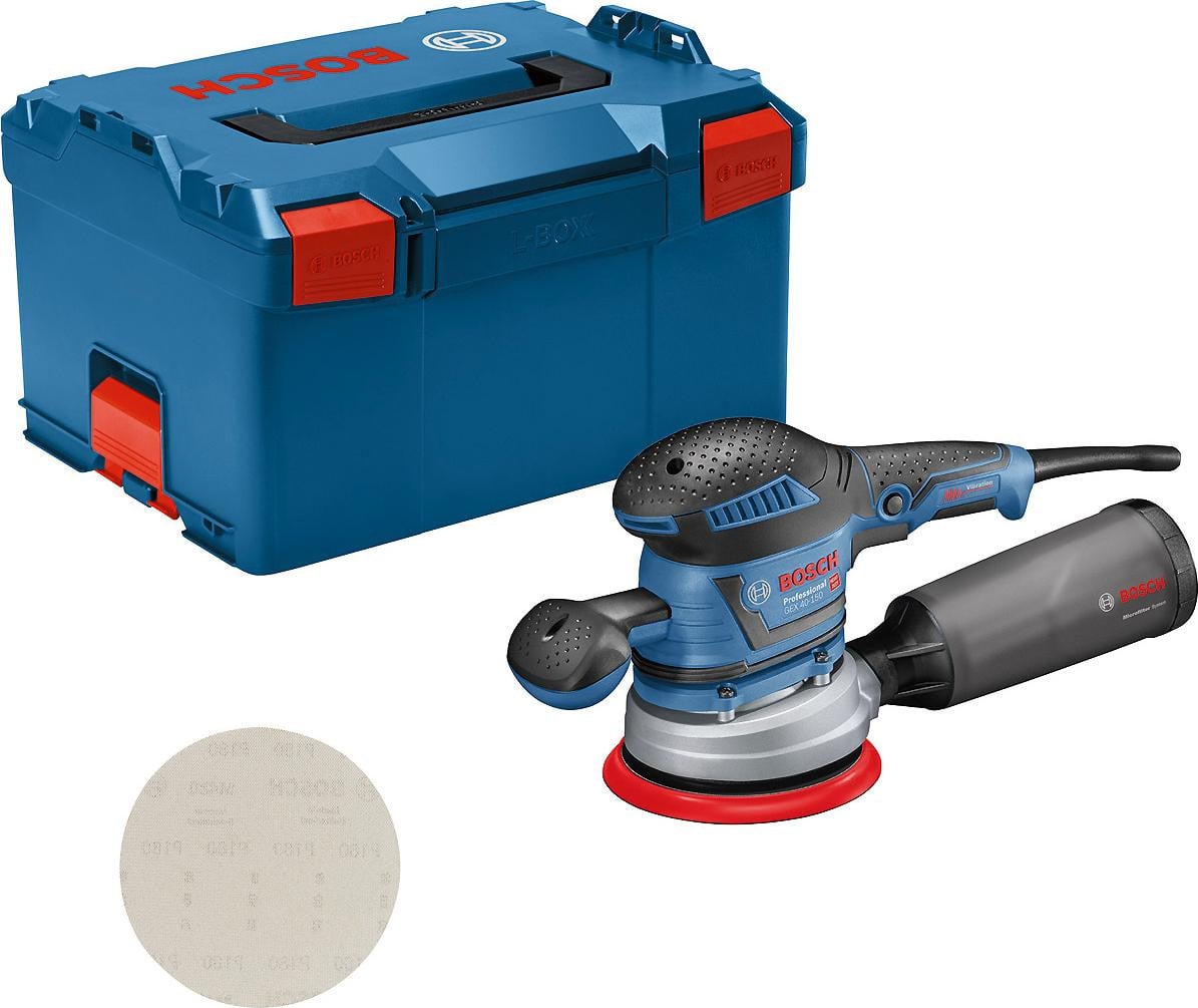 Bosch Professional Excenterschuurmachine GEX 40-150 in L-BOXX