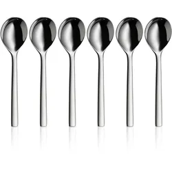 Suppentassenlöffel-Set WMF NUOVA (LBH 18,50x11x3 cm) - silber - LBH 18,50x11x3 cm