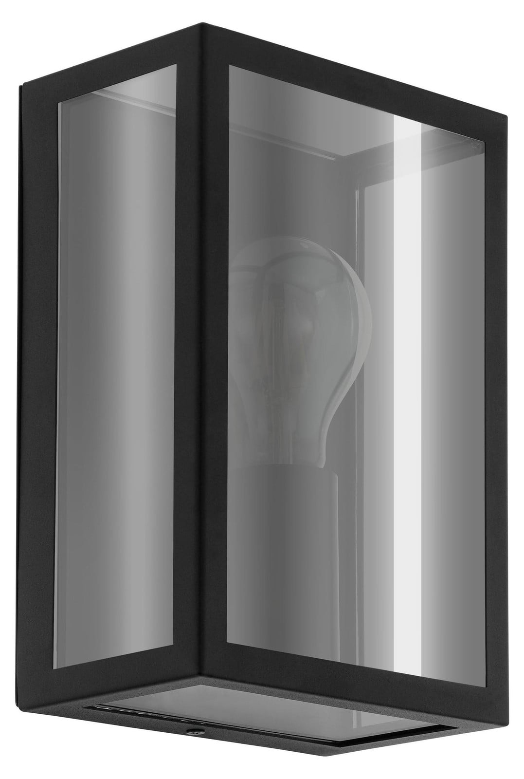 Eglo LED wandlamp voor buiten, modern ontwerp, grijs/zwart, IP44