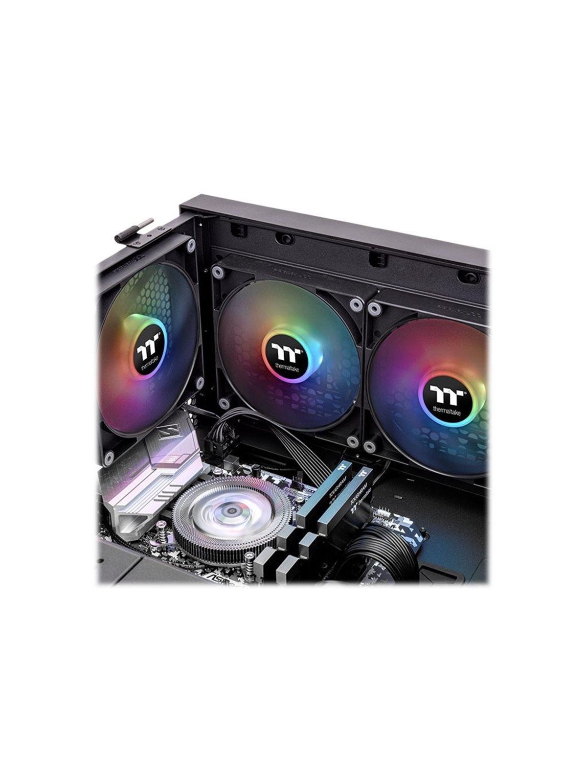 Thermaltake CT120 ARGB Sync - Gehäuselüfter - 120mm - Schwarz