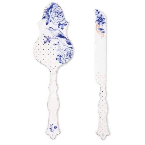 Pip Studio Royal White taartschep en mes