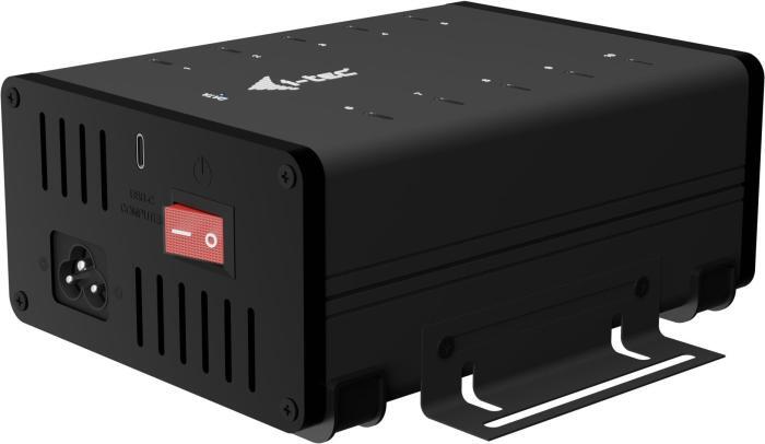 I-TEC USB-C/USB-A Metal Charging Hub 10x USB-C Ports 15W CACHRGHUB10C