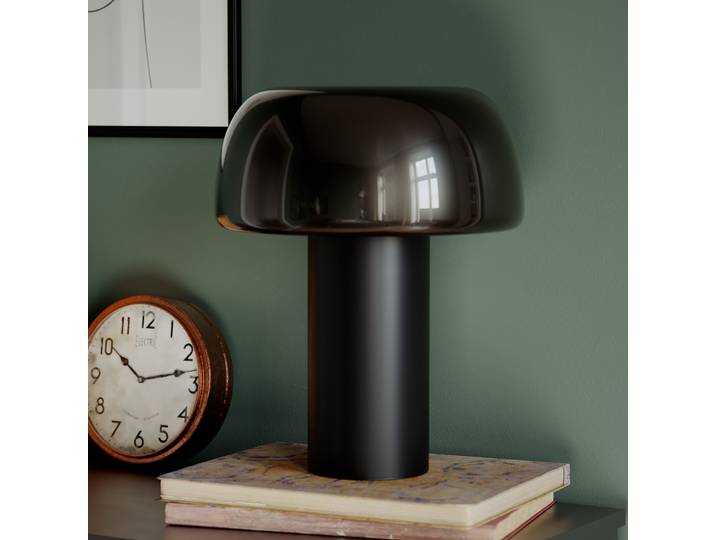 Lean on Me Lampe de Table H41 Noir - By Rydéns - Salon / séjour - Métal - Multi-ampoules
