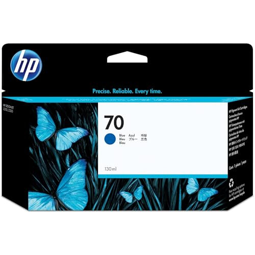 HP 70 Large Format Inktcartridge Blauw voor HP Designjet Z2100