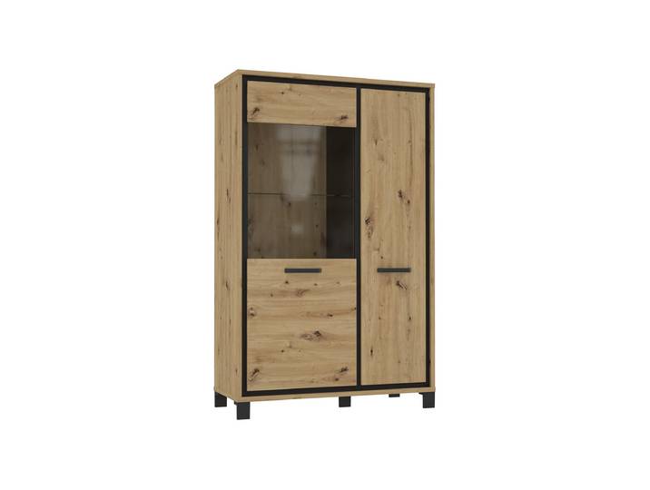Highboard mit 2 Türen Artisan Eiche 161 cm - TRONDHEIM