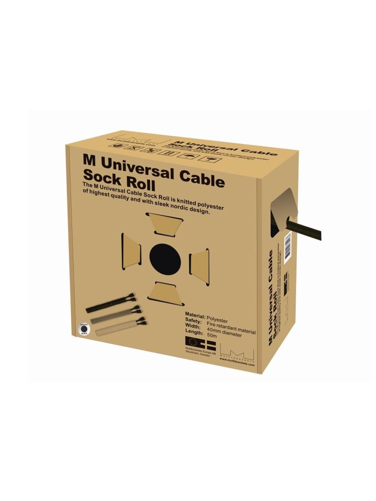 Multibrackets M Universal Kabelstrumpf Rolle