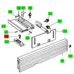 FESTOOL Zylinderschraube M6x20 Winkelanschlag WA - HL