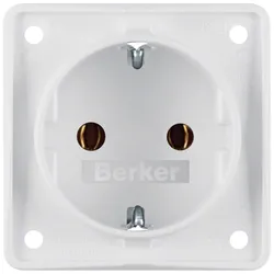 Berker 947782502 Steckdose SCHUKO Integro Einsätze pw