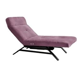 LIEGE MIT MOTORISCHER RELAXFUNKTION AMERIVA Violett Velvet Relaxfunktion