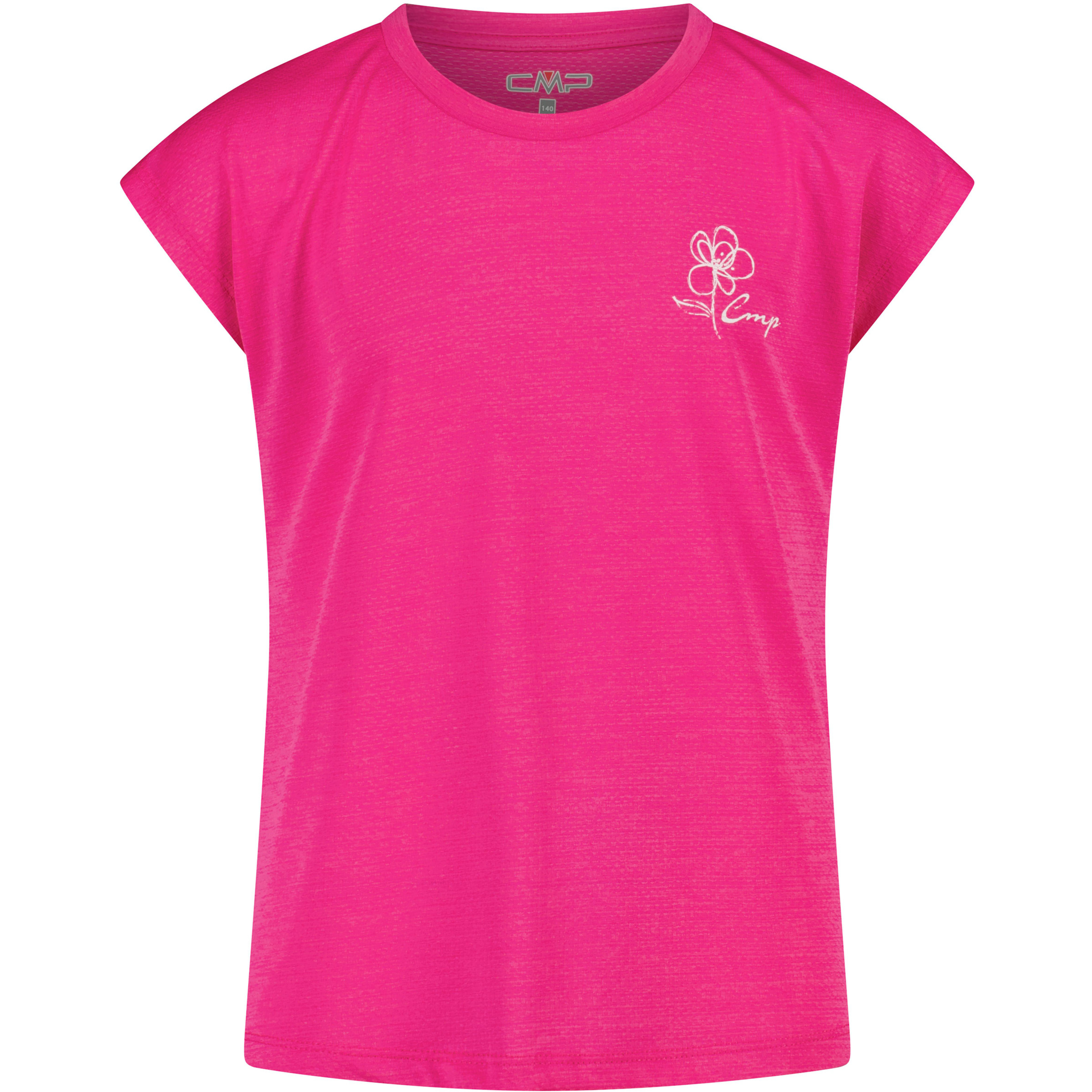 CMP Kinder T-Shirts pink Größe 110 Trekking Atmungsaktiv