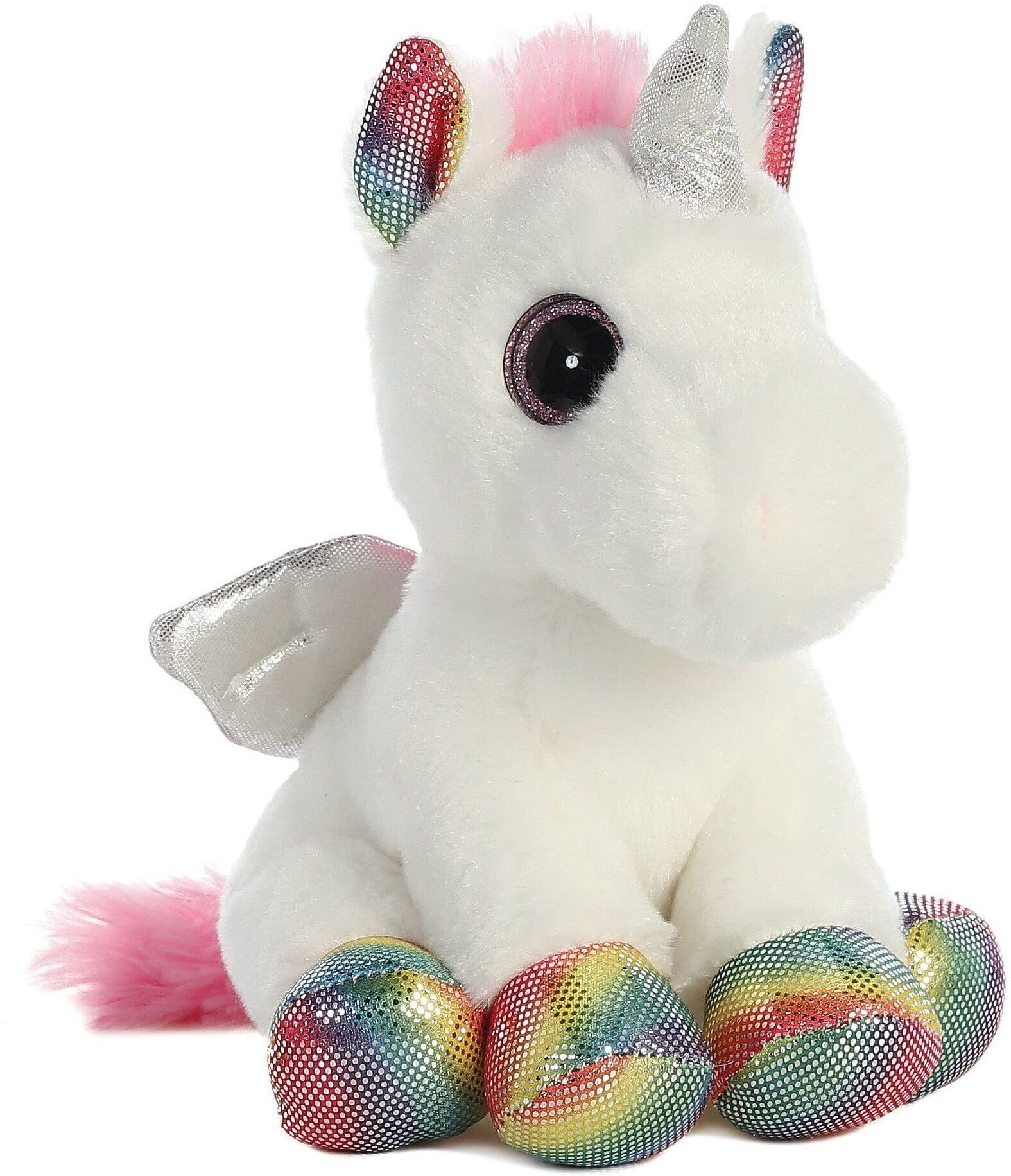 Aurora: Sparkle Tales Spirit Alicorn 7" Soft Toy for Kids - 7 inches - Aurora Brand