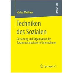 Techniken des Sozialen, Fachbücher von Stefan Meissner