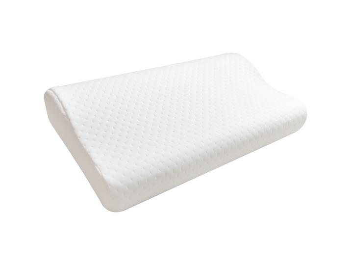 Nackenstützkissen Dorméa 30x47x9cm - Farbe: Weiss - Material: Bezug: 100% Polyester, Air-Layer-Jacquard, Füllung: 100% Polyurethan, Memory-Schaum