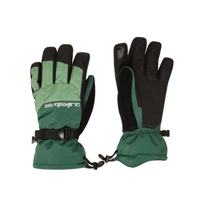 Snowboardhandschuhe QUIKSILVER "Mission", Herren, Gr. L, grün, Obermaterial: 62% Polyurethan, 38% Polyester., Handschuhe