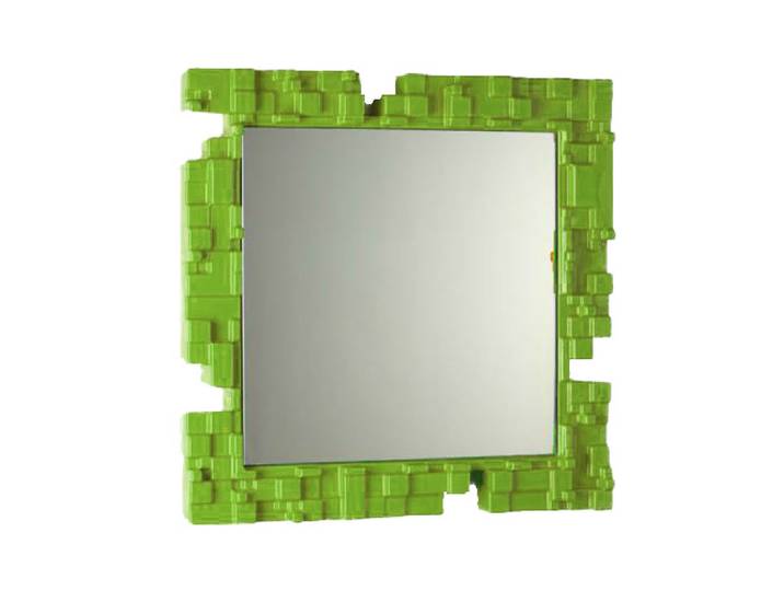 SLIDE miroir PIXEL (Citron vert - Polyéthylène)