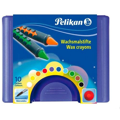 Pelikan Wachsmalstifte wasservermalbar 665/8D Schiebehülse 8
