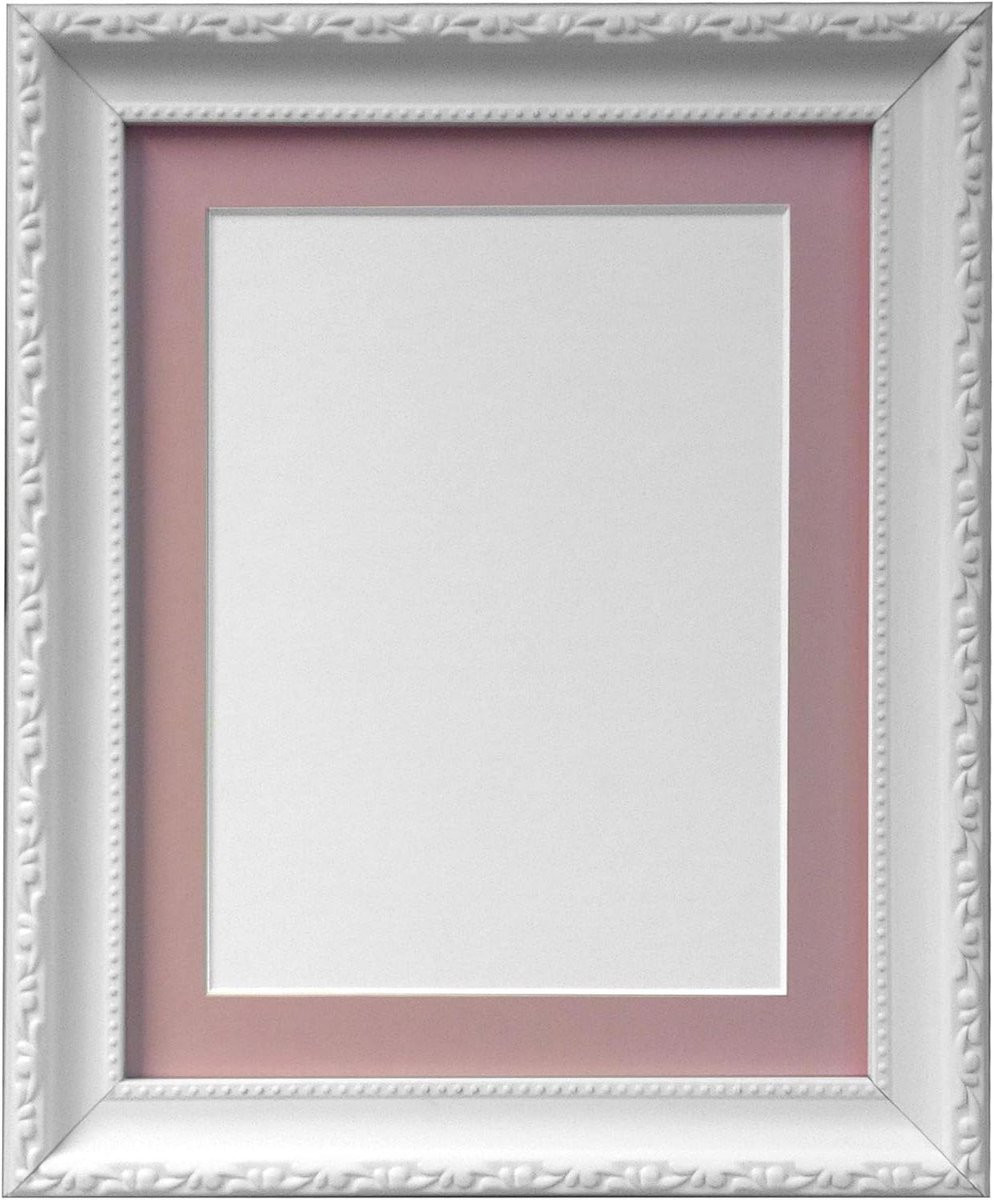 Wit Fotolijst in Shabby Chic Stijl voor A4 Wanddecoratie