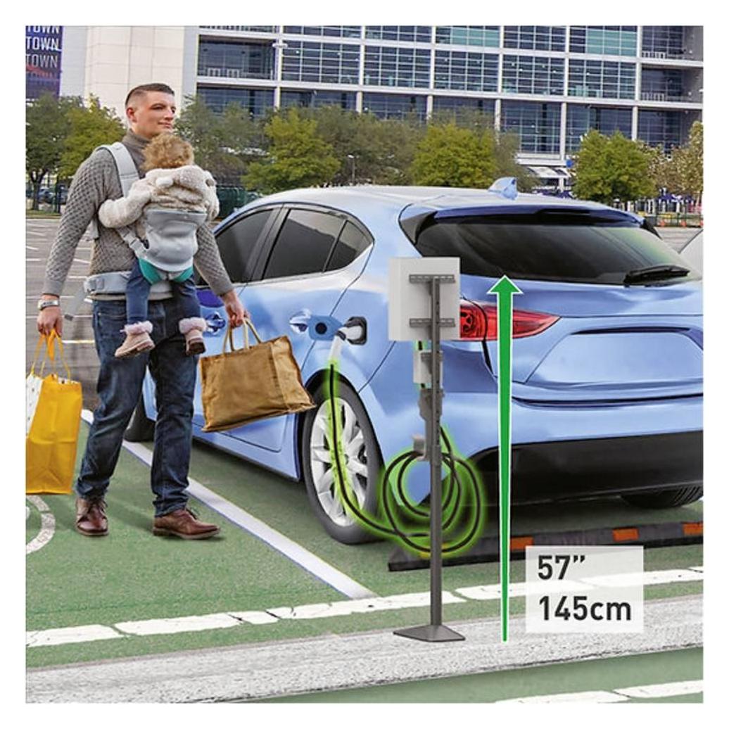 Barkan EV140FC Outdoor EV Charger Stand (EV140FC)