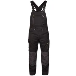 Stretch Handwerker Latzhose "3362-740" X-treme 250 g/m2 - 54 - schwarz/anthrazit