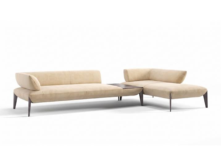 Design Stoff Polsterecke ALMERIA Eckgarnitur Ecksofa