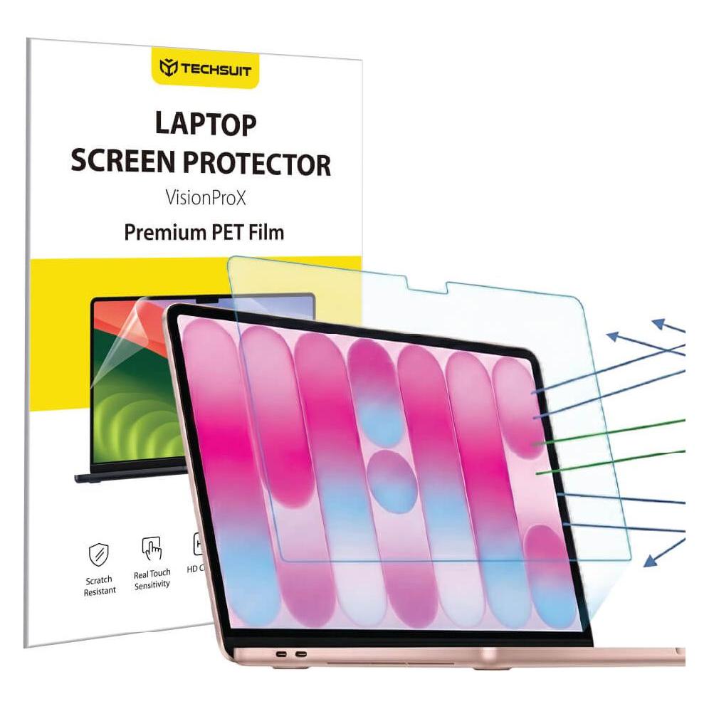 Techsuit - VisionProX Anti-Blue Light - MacBook Neo 13" - Clear (13", Apple) (71202277)