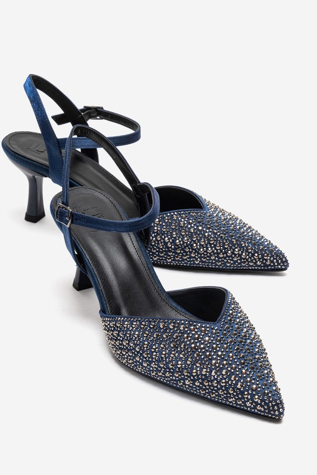 Vilka Verzierte Slingback Kitten-Heel-Pumps