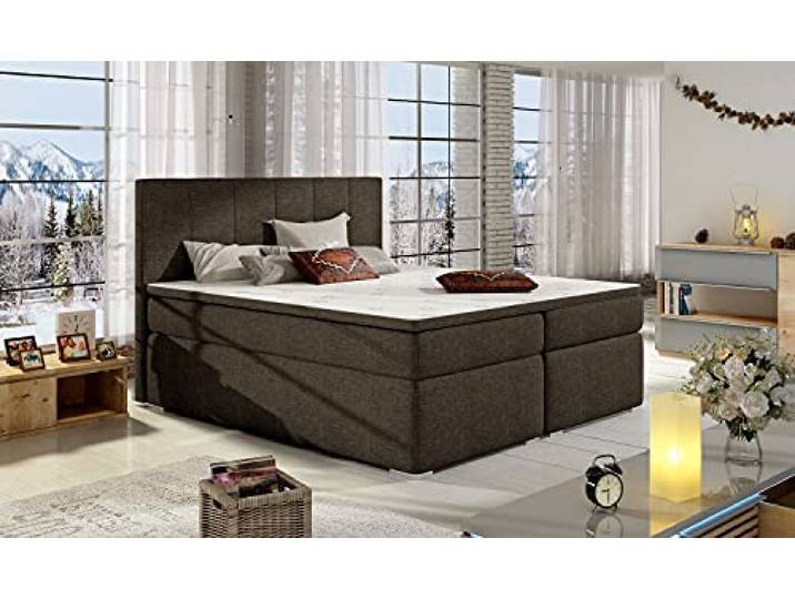 Best For Home Boxspringbett Bolero Bonellfederkern inkl. Topper 160x200 Sawana 26