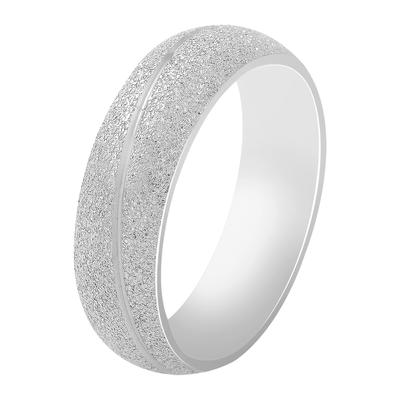 Partnerring AKZENT "Paulos, langlebig" Gr. 62, silber (silberfarbig), Fingerringe, Herren, 62, Edelstahl