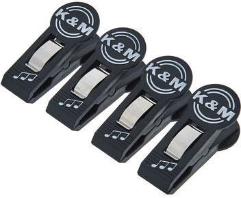 K&M 16060 Sheet Music Clips