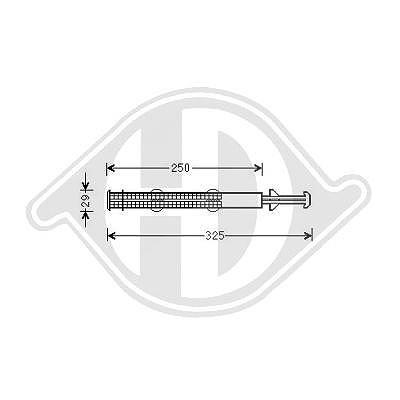 Diederichs Trockner, Klimaanlage [Hersteller-Nr. DCT1000] für Skoda, VW, Seat, Audi