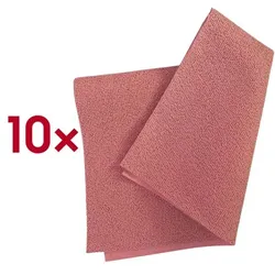 ARCORA 10x PU-Microfasertuch »Strong-Line« rosa