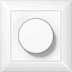 Jung AS 500 Drehdimmer LED mit Dreh-Ausschalter (alpinweiß)