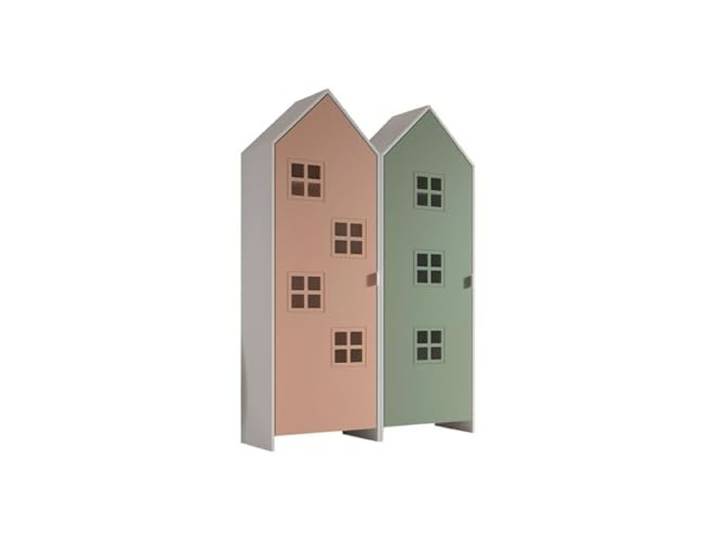 Vipack Casami Schrank-Kombination, 2-teilig, Rosa/Grün