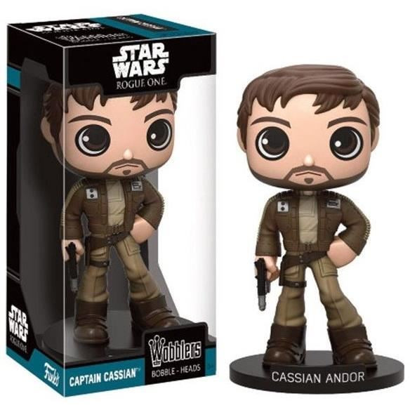 Funko Star Wars Rogue One Captain Cassian Andor Wacky Wobbler Figurine