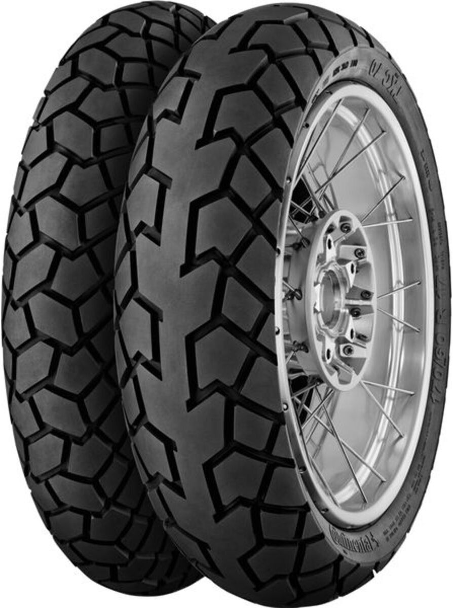 CONTINENTAL TKC70 110/80R19 TL, Motorradreifen vorne