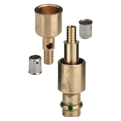 Viega Smartloop tilslutningssaet 28 x 12 mm rødgods (470289)
