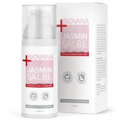 Biovana Jasminsalbe Plus mit Collagen & Aloe Vera 100 ml