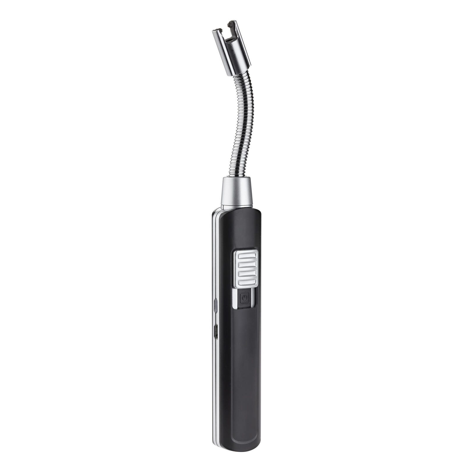 TFA® Lichtbogenfeuerzeug schwarz, silber 98.1118.01