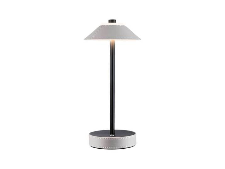 Pellini Portable Tischlampe Schwarz/Beige Up/Down - Paulmann - Wohnzimmer - Modern - Metall - Einflammig