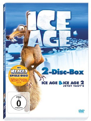 Chris Wedge - Ice Age / Ice Age 2 - Jetzt taut's (2 DVDs + Activity Disc) - Preis vom 10.10.2026 11:48:34 h