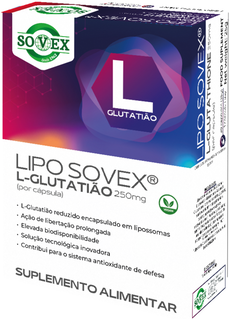 Lipo Sovex L-Glutatião 250mg 30 cápsulas