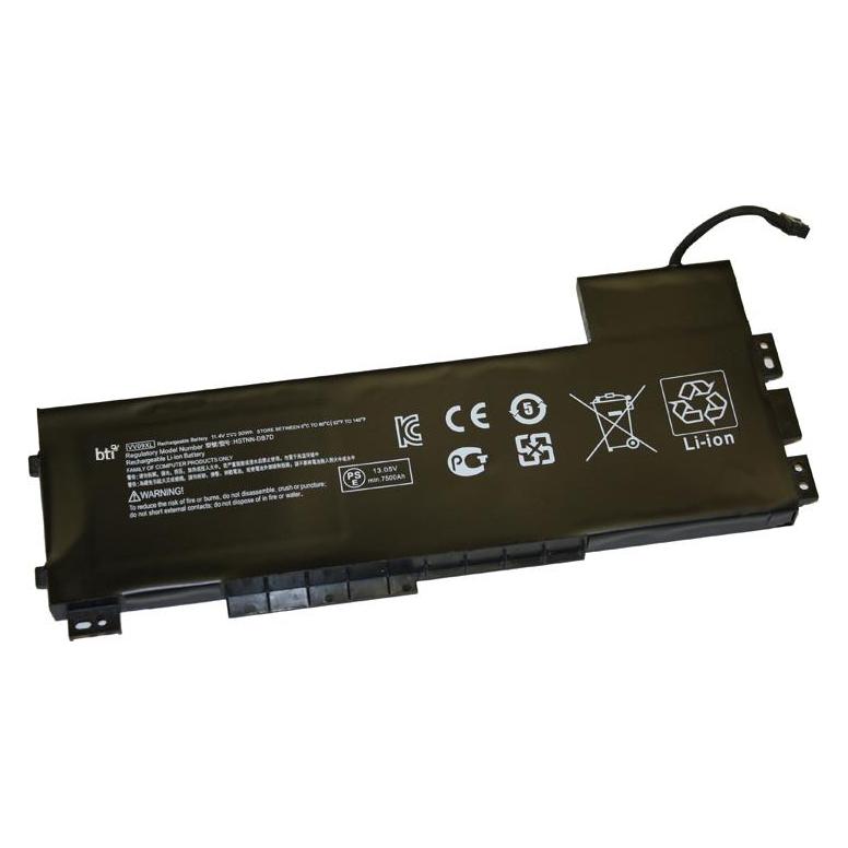 Origin Storage Bateria BTI 6C BATTERIE HP ZBOOK 15 G3 (6 Zellen, 7895 mAh) (VV09XL-BTI)
